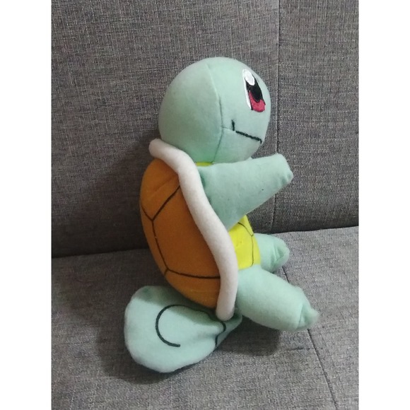 Vtg Squirtle Pokemon 6" Plush Stuffed Animal (su1) - Picture 2 of 4